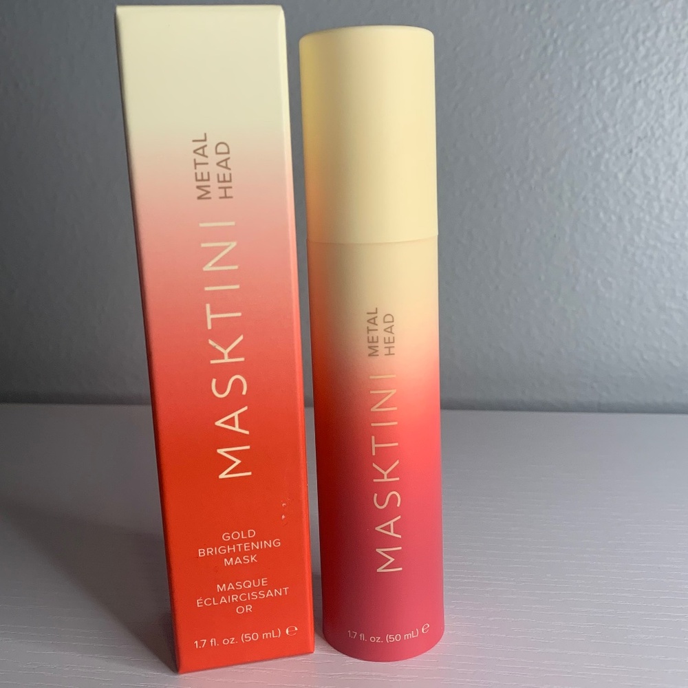 Masktini Metal Head Gold Brightening Masque 1.7 oz